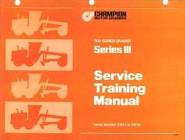 Service Training Manual - Series III - SN 21911 to 24735 - L-5005 - 12/1993